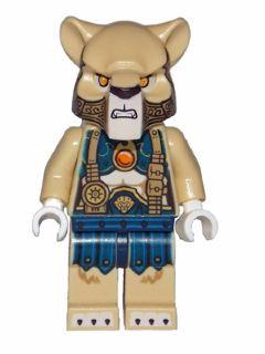 LEGO Minifigure-Lioness Warrior-Legends of Chima-LOC116-Creative Brick Builders
